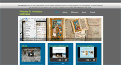 Desktop Screenshot of novantiqua.it